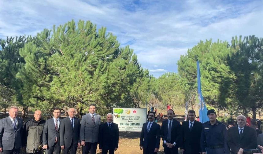 Bursa’da Şehit Savcı Mehmet Selim Kiraz anısına hatıra ormanı kuruldu