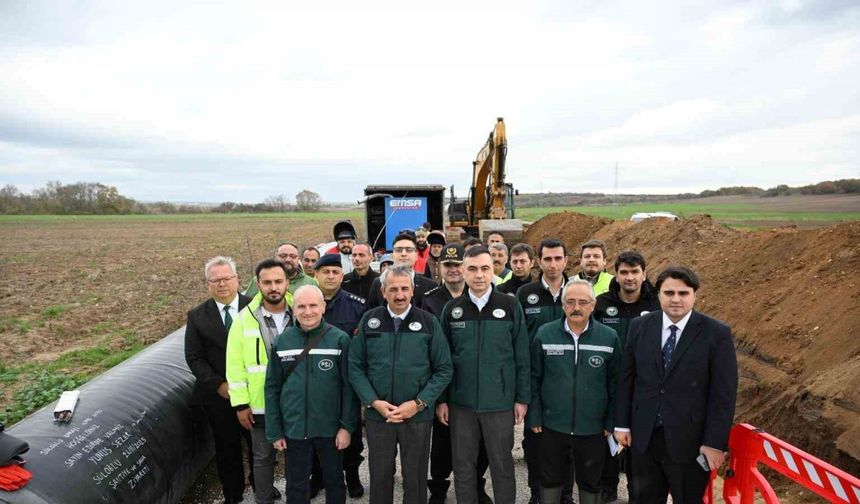 Edirne’ye 8 milyon metreküplük can damarı: Kentin su sorununa devlet müdahalesi