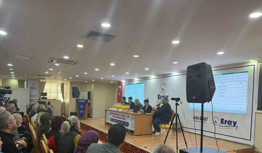 Gaziosmanpaşa İstanbul Vadi Evleri 1. Kısım 2. Etap Kentsel Dönüşüm Projesi’nde hak sahipleri belirlendi