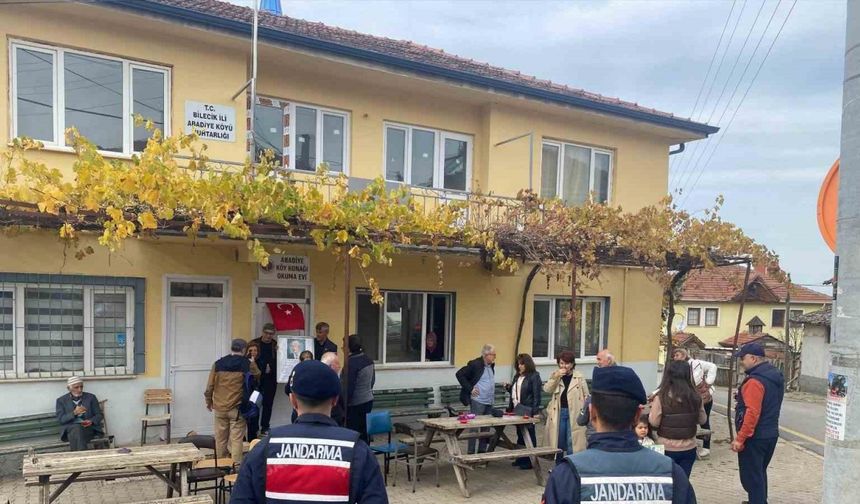 Jandarma Bilecik’te halkın güvenliği için her yerde