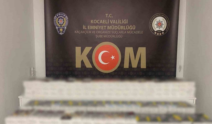 Kocaeli’de kaçakçılık operasyonunda 4 gözaltı