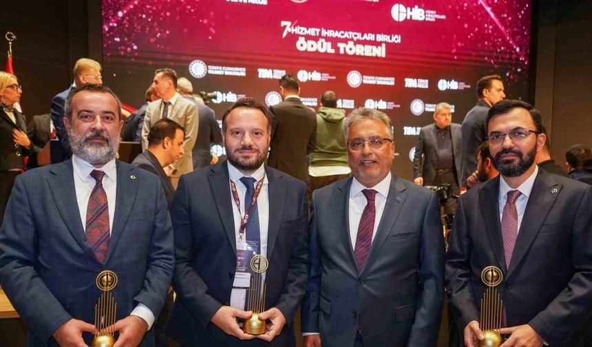 TGS Yer Hizmetleri’ne, Hizmet İhracatçıları Birliği’nden ödül