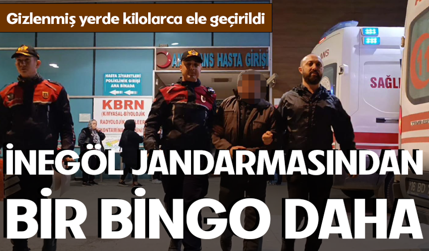 İnegöl Jandarmasından bir bingo daha!