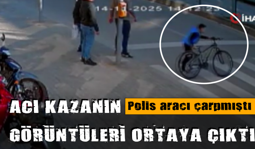 Bursa'da acı kazanın görüntüleri ortaya çıktı! Polis aracı çarpmıştı