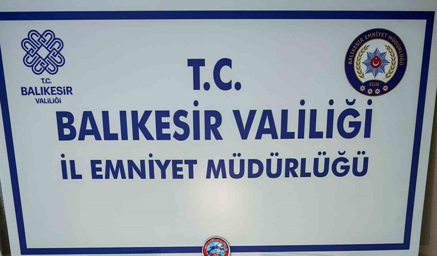 Erdek’te uyuşturucu operasyonu: 1 gözaltı