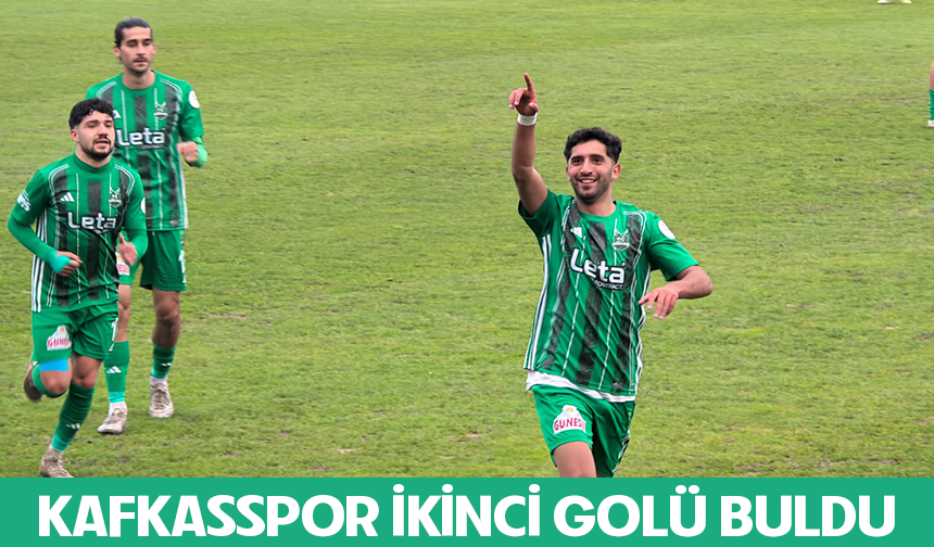Kafkasspor ikinci golü buldu