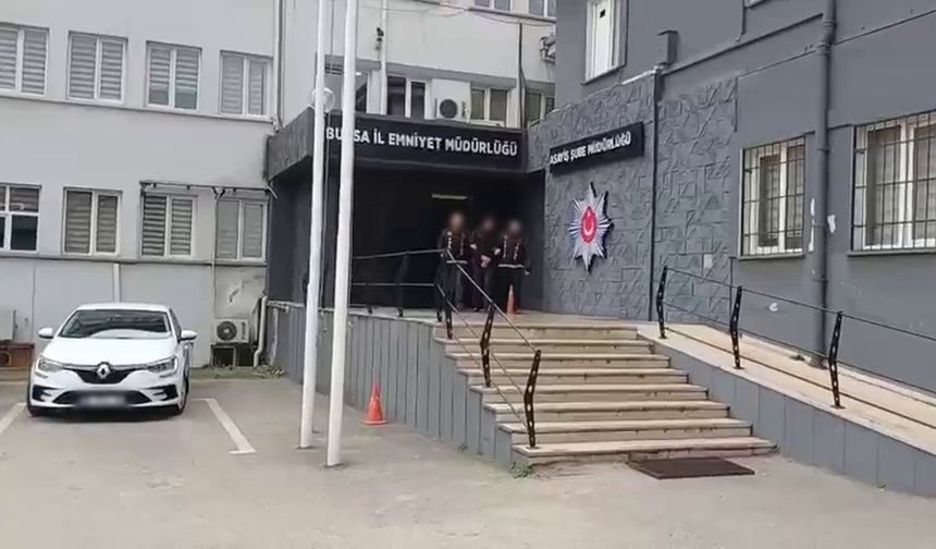 Bursa'da  72 saatlik kamera incelendi, aranan şahıslara baskın yapıldı