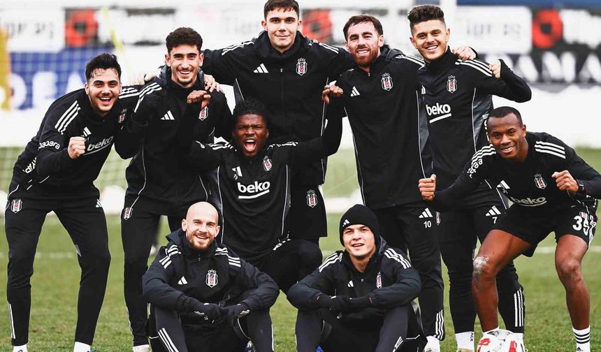 Beşiktaş'ta, Eyüpspor maçı hazırlıkları devam etti