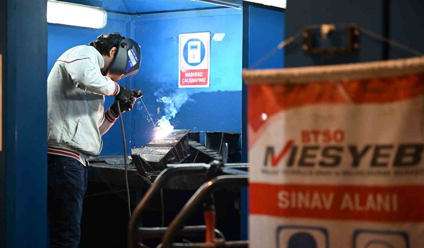 BTSO MESYEB nitelikli ve belgeli iş gücünün adresi oldu