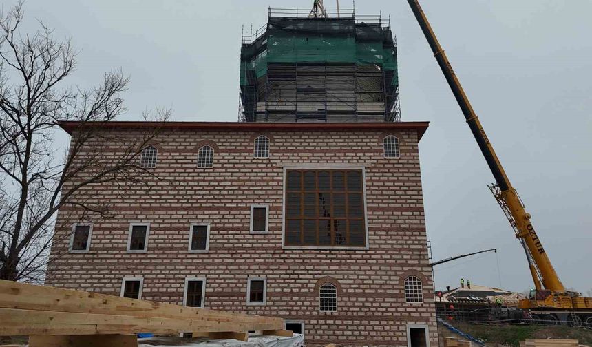 Ecdat mirası Edirne Saray'ında çalışmaların yarısı tamamlandı