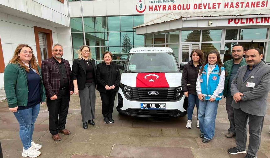 Hayrabolu'da hayırsever iş kadınından evlere şifa taşıyacak bağış