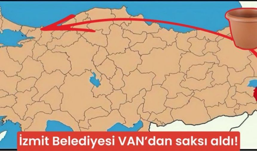 İzmit'te ilginç saksı tartışması