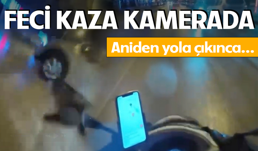 Bursa'da aniden yola çıkan cip kazaya neden oldu!