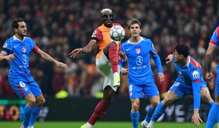 Galatasaray, Atletico Madrid ile berabere kaldı