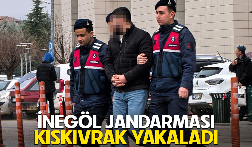 İnegöl Jandarması kıskıvrak yakaladı