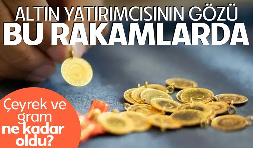 9 Ocak Bursa'da altın fiyatları ne durumda?