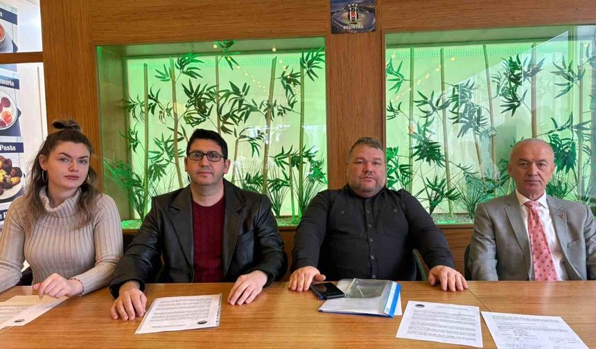 Bulgaristan'ın oy sınırı kararı Edirne'de protesto edildi