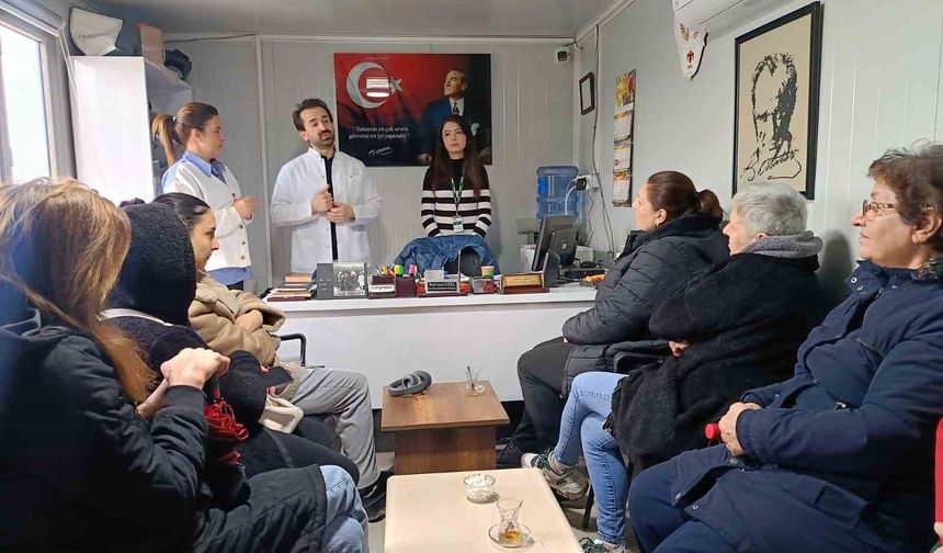 Edirne'de sigara bağımlılığıyla mücadele anlatıldı