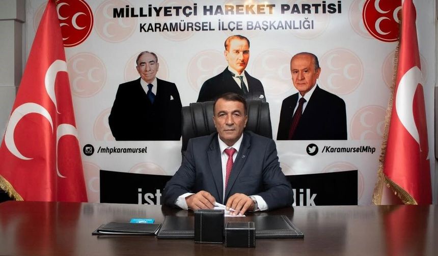 MHP Karamürsel ilçe başkanı istifa etti