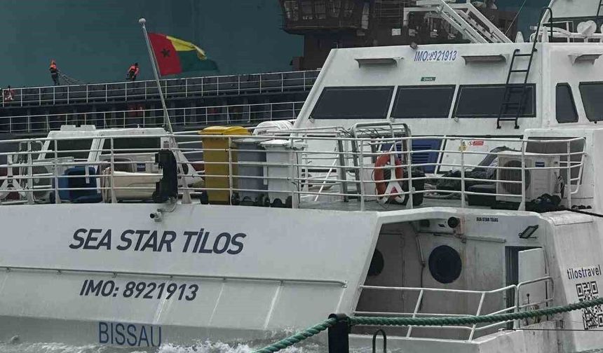 Yalova'da tersaneye bağlı geminin 6 personeli için kurtarma operasyonu