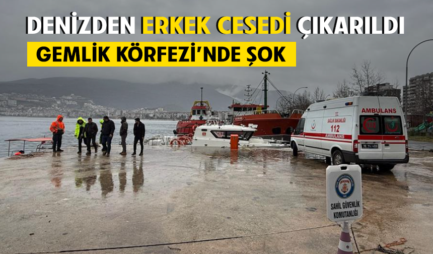 Bursa Gemlik Sahili'nde erkek ces*di bulundu