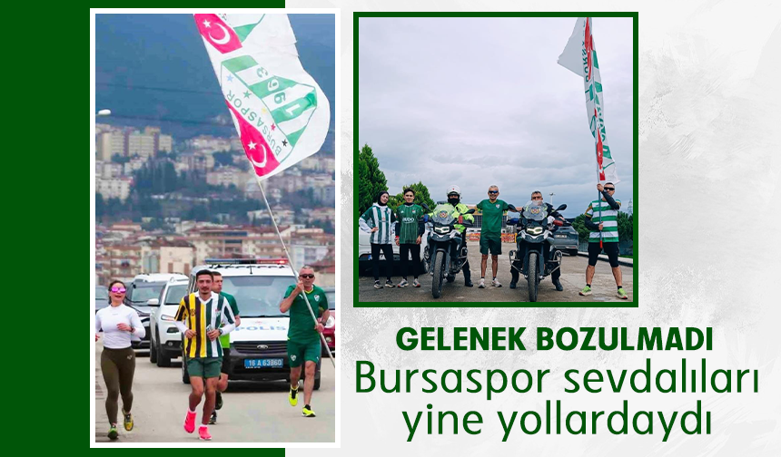 Bursa'da Sevgililer Günü'nde şampiyonluk sloganıyla koşu düzenlendi