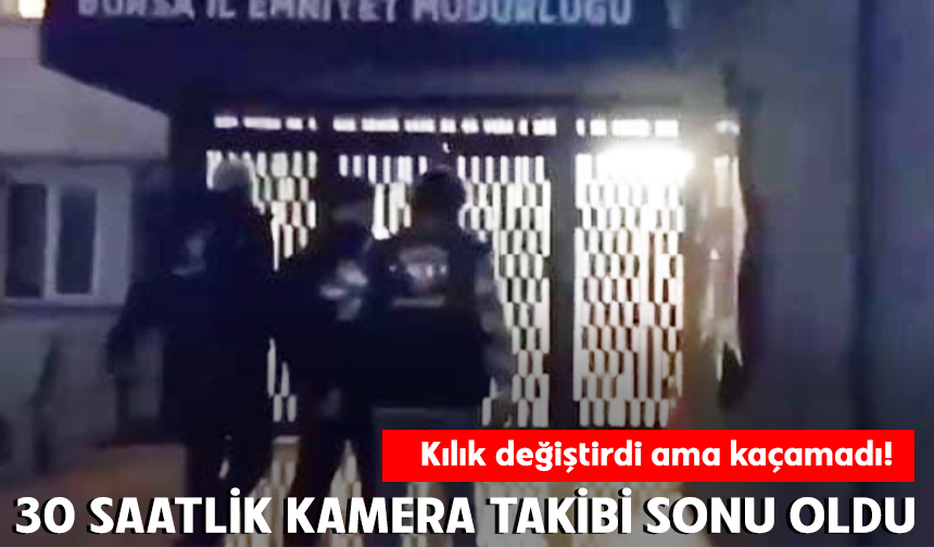 Bursa Yenişehir'de kuyumcuya silahlı yağma girişiminin şüphelisi yakalandı