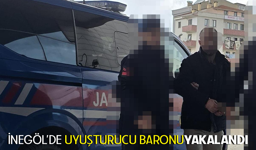 Bursa İnegöl'de uy*şturucu baronu yakalandı