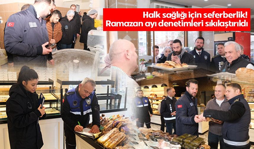 Bursa Nilüfer’de Ramazan ayı denetimleri sıkılaştırıldı