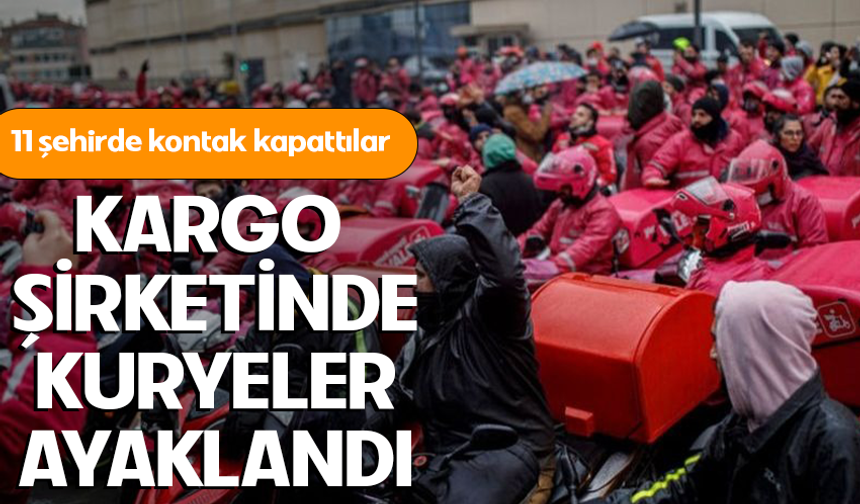 Koç Holding’e bağlı Kolay Gelsin’de kuryeler ayaklandı! 11 şehirde kontak kapattılar