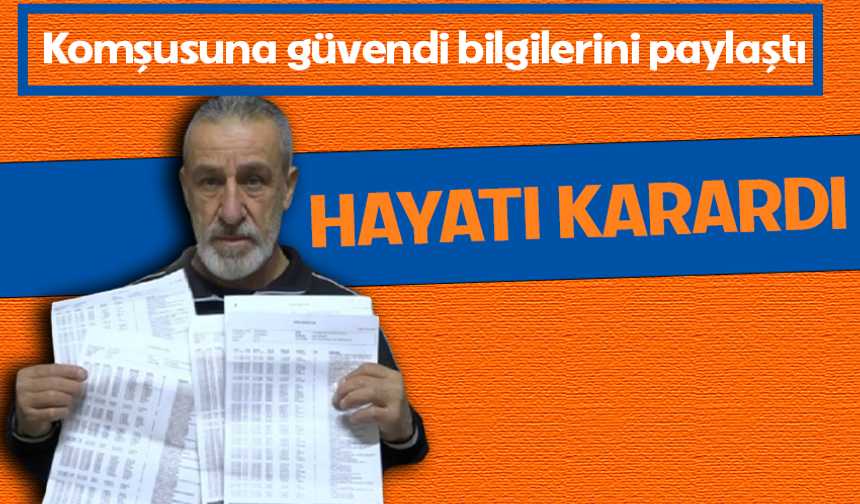 Aksaray'da kızının komşusuna telefon bankacılığı bilgilerini verdi, hayatı karardı