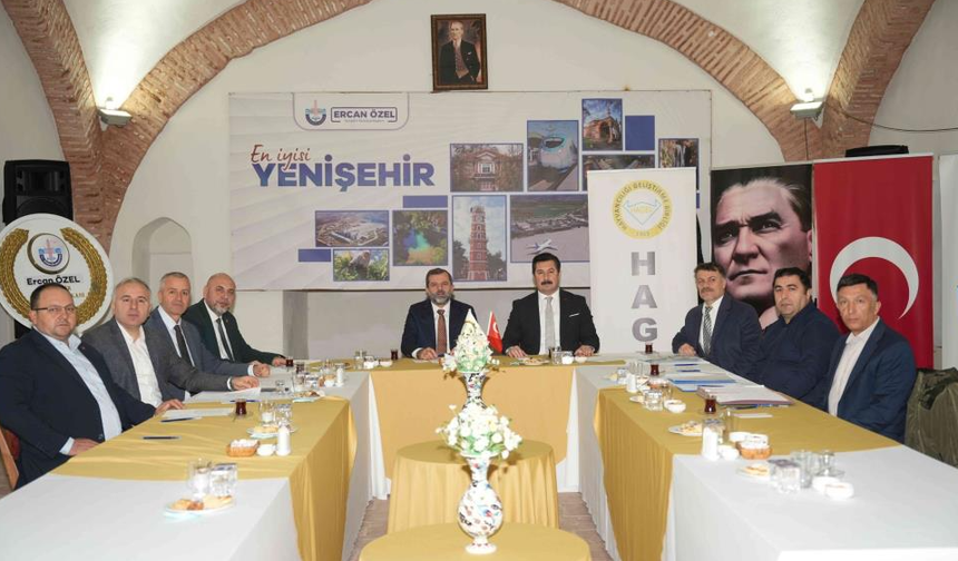 Yenişehir, HAGEL encümen toplantısına ev sahipliği yaptı