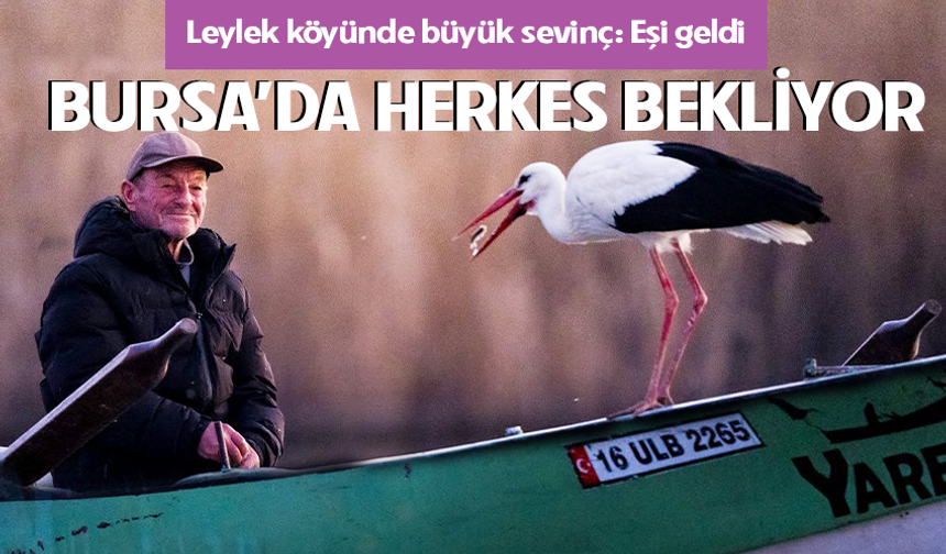 Bursalıların gözü yollarda! Herkes Yaren'i bekliyor; eşi geldi