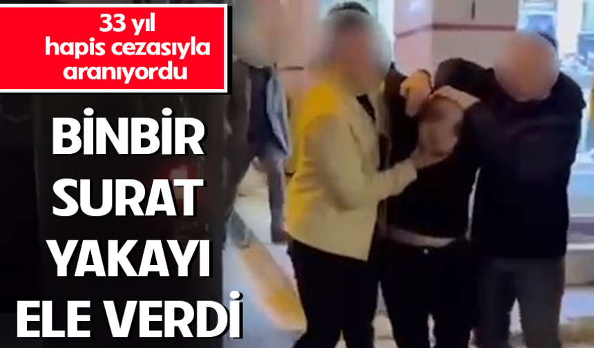 Bursa'da 33 yıl hapis cezası ile aranan binbir surat yakalandı!