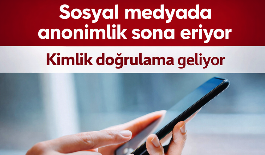 Sosyal medyada kimlik doğrulama geliyor