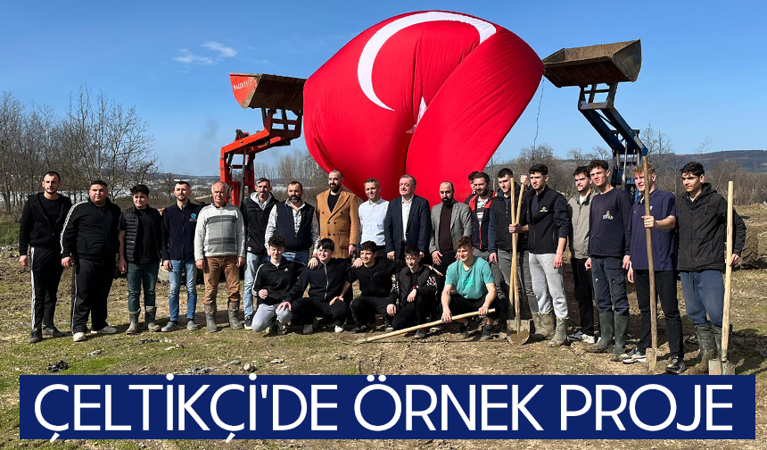 Çeltikçi'de örnek proje