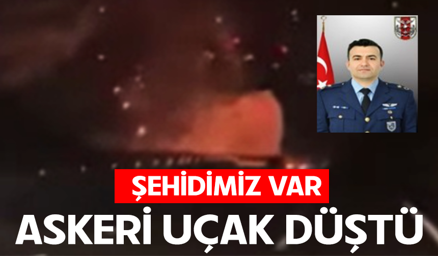 Balıkesir'de F-16 savaş uçağı düştü... 1 pilotumuz şehit oldu