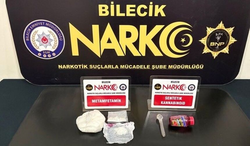 Bilecik'te uyuşturucu operasyonu: 3 gözaltı