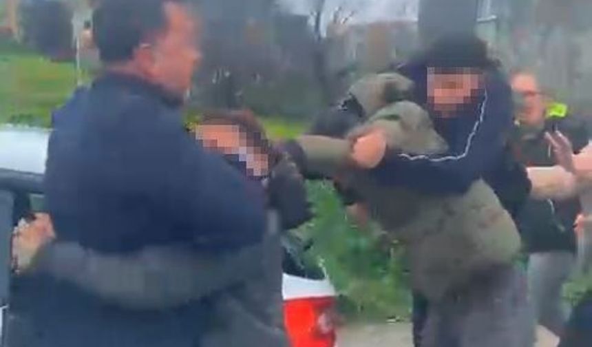 Silivri'de direksiyon sınavını geçemeyen sürücü, babası ile birlikte eğitmene saldırdı