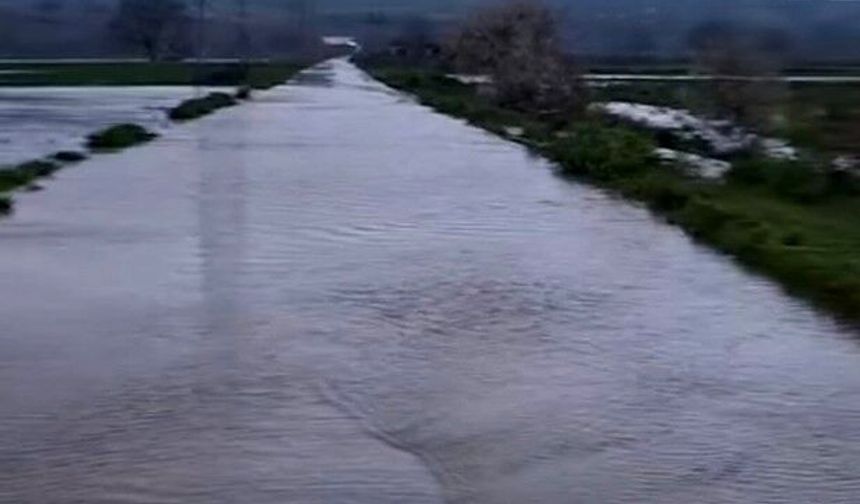 Susurluk Çayı'nda sular yükseldi
