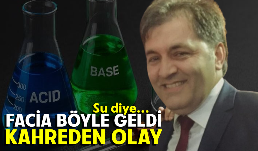 Bursa Orhangazi'de "Su" diye asit içti, hayatını kaybetti