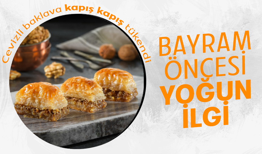 BESAŞ'tan uygun fiyata bayramlık cevizli baklava