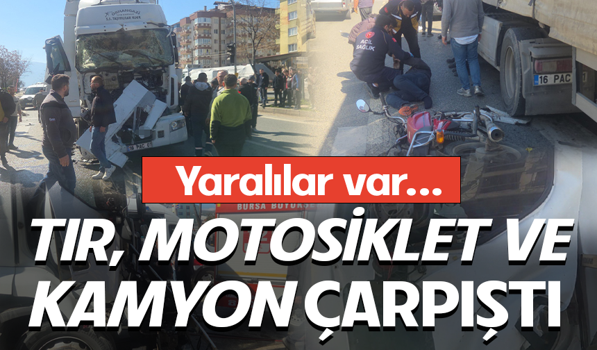 Bursa Orhangazi'de zincirleme kaza! Çok sayıda yaralı var