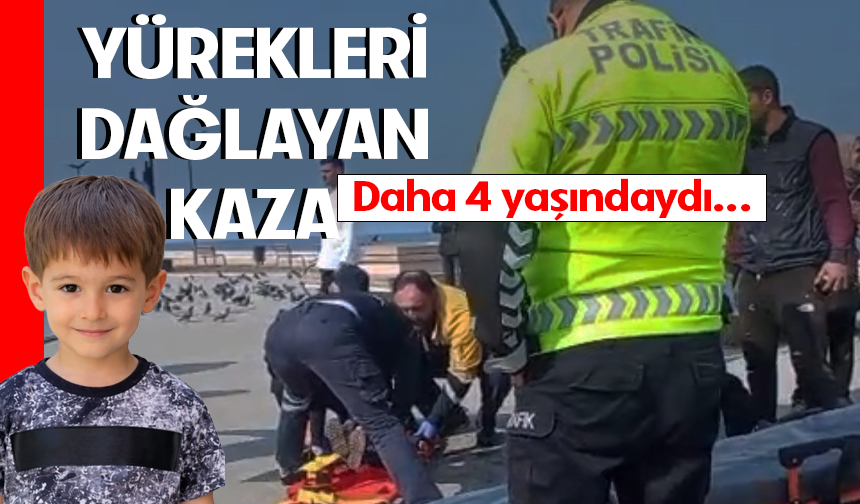 Bursa Mudanya'da kamyonun çarptığı 4 yaşındaki çocuk hayatını kaybetti