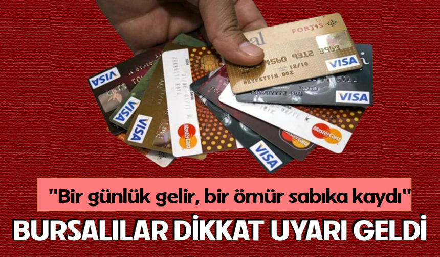 Bursa'da IBAN suistimallerine karşı uyarı geldi!