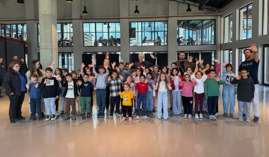 Nilüfer’de ara tatilde “Çocuklar Depoda”