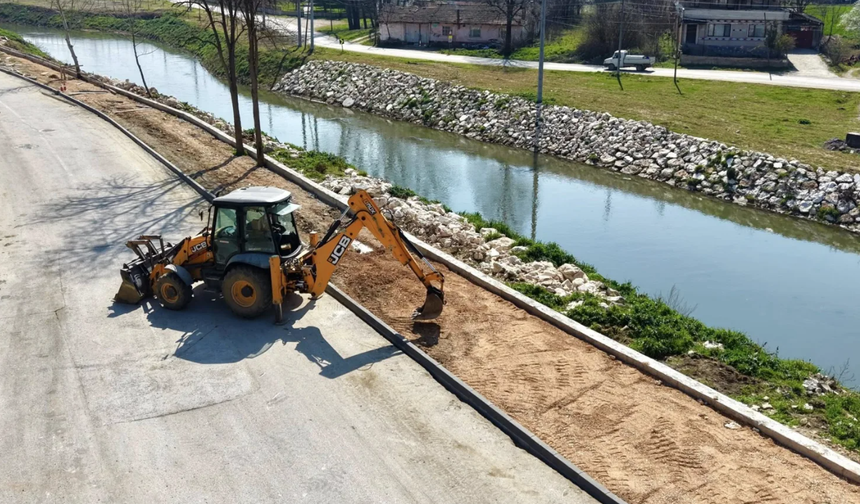 İnegöl Belediyesi’nden Kulaca’ya Estetik Dokunuş