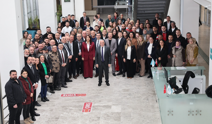 Nilüfer Belediyesi’nde geleneksel bayramlaşma gerçekleşti