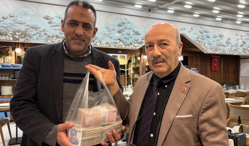 Bursa esnafından örnek davranış! Ramazan hasılatını Gazze’ye gönderdi