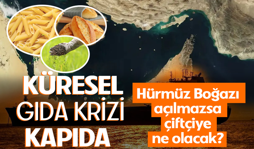 Hürmüz Boğazı açılmazsa çiftçiyi ne bekliyor? Gıda fiyatlarında büyük artış yaşanacak